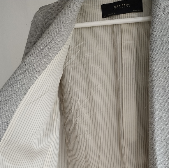 Zara Gray Blazer - Picture 6 of 14